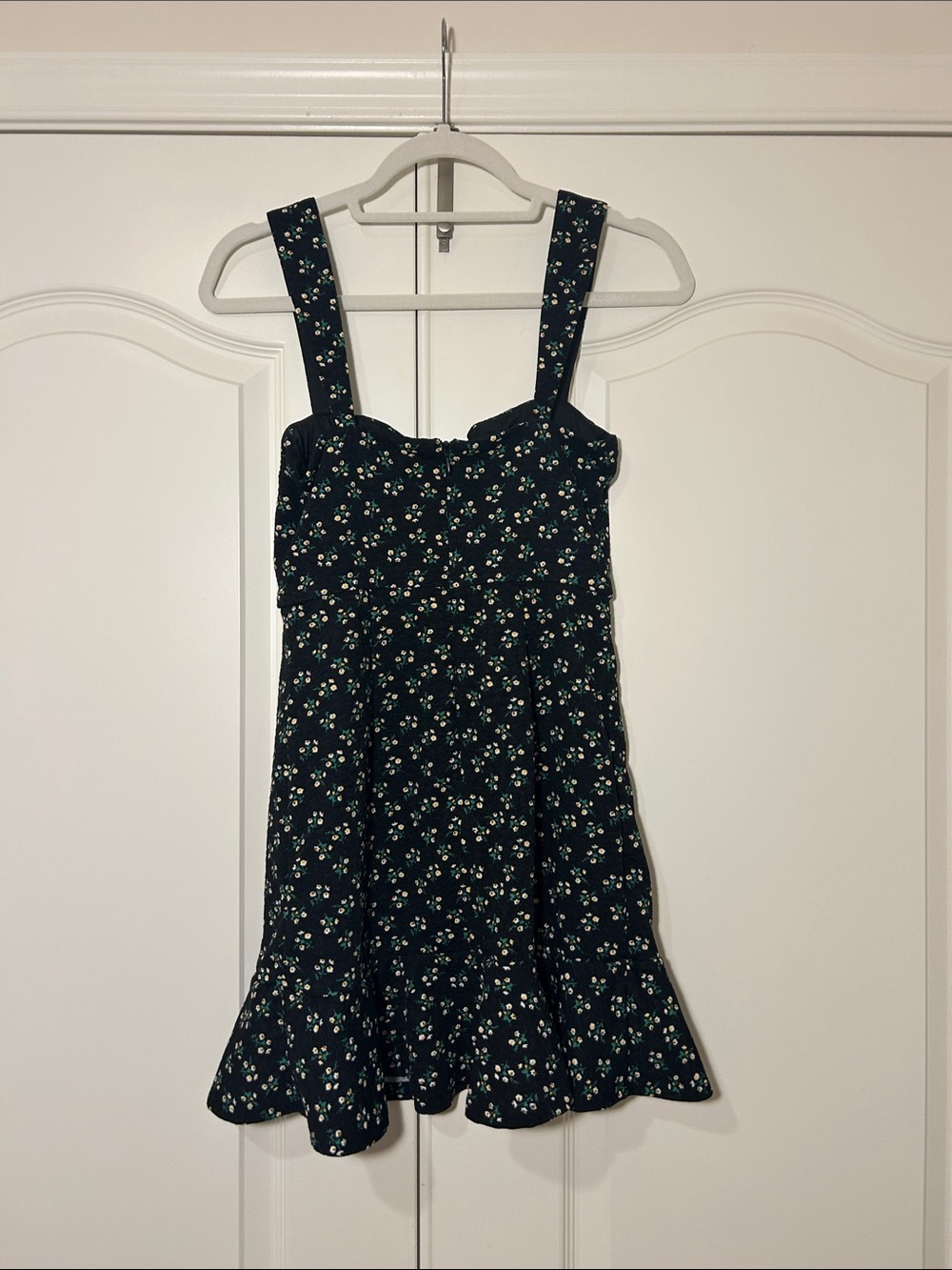 Anthropologie Hutch Ditsy Floral Corset Mini Dress - Picture 3 of 4